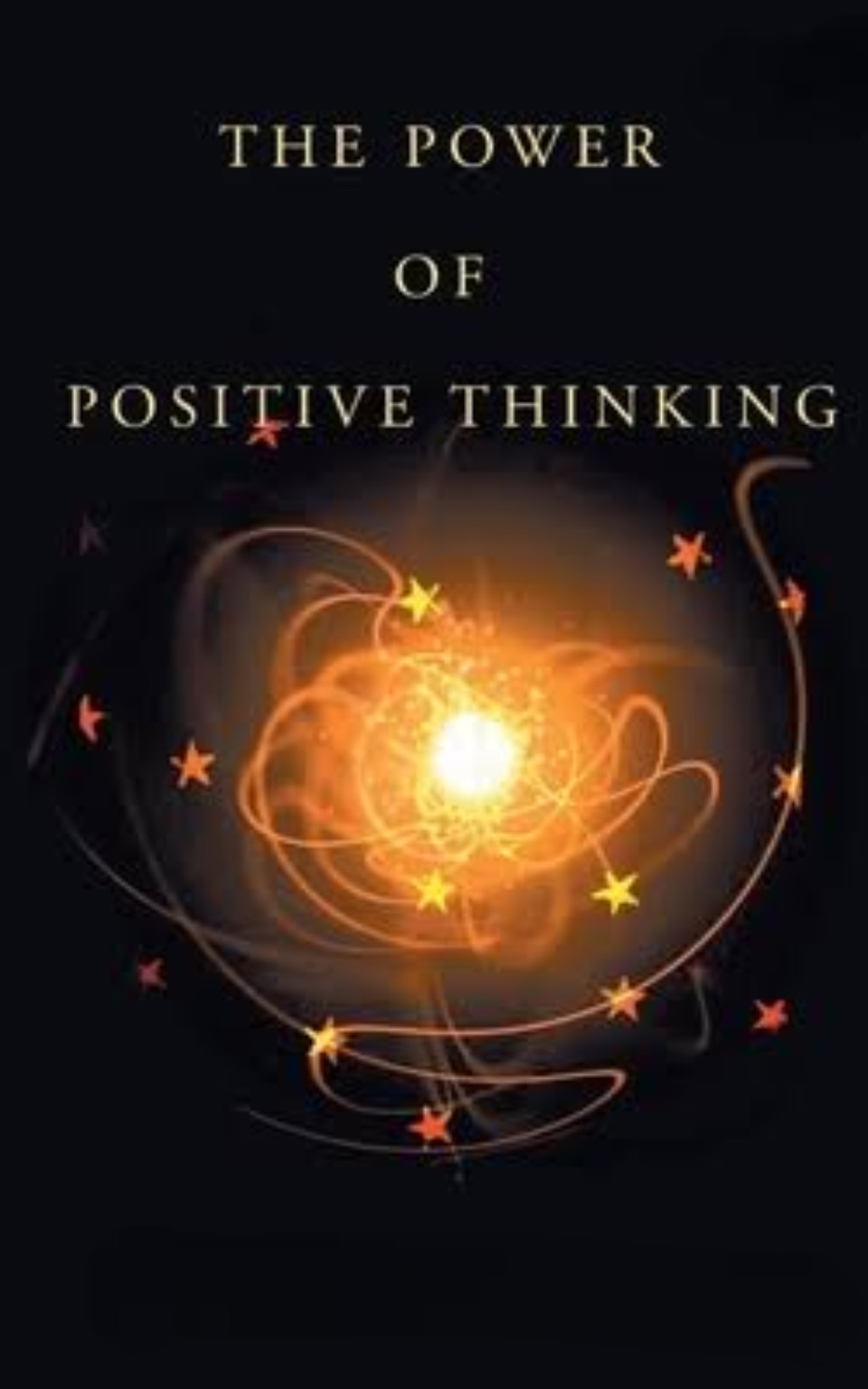 The Power of Positive Thinking workshop artwork with a glowing lightbulb